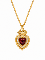 COLLAR SAGRADO CORAZÓN ORO