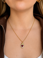 COLLAR SAGRADO CORAZÓN ORO