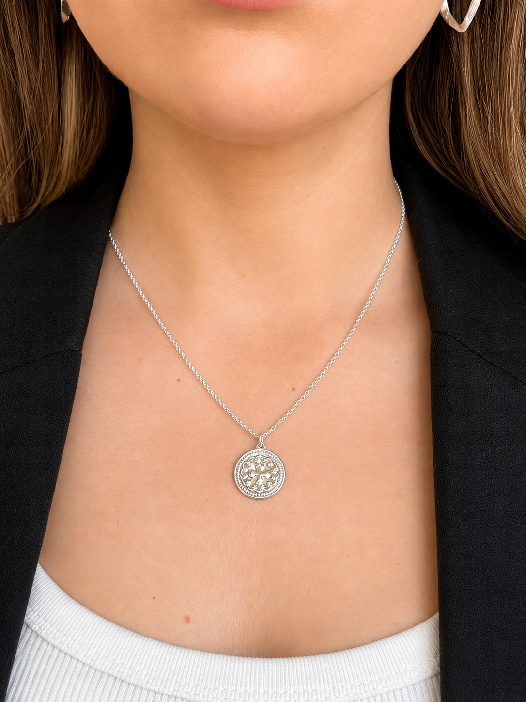 COLLAR ESPERANZA PLATA